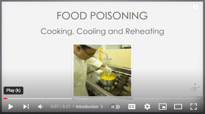 cooking cooling and reheating