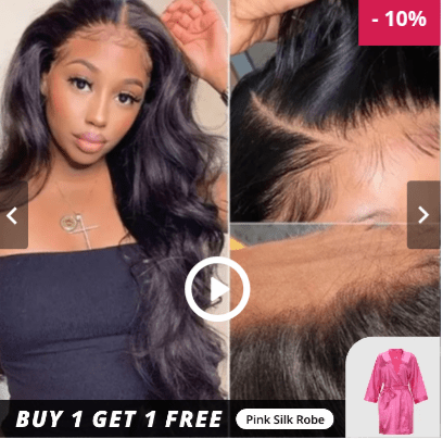 UNice Glueless Crystal Lace Pre Plucked Super Full Closure Body Wave Wigs Invisible HD Lace Melted Match All Skin Color