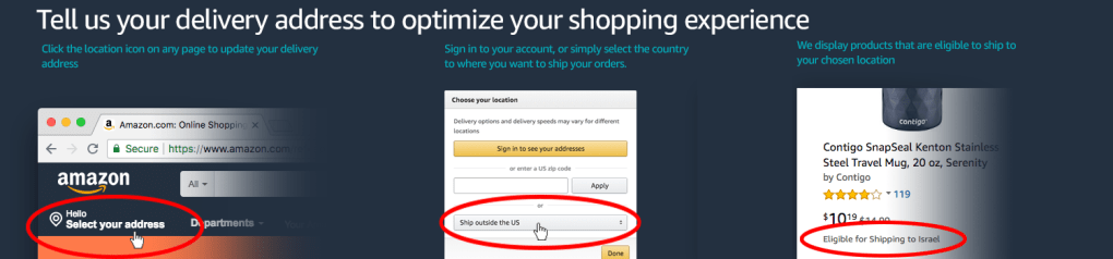Address Instruction Amazon Charlene Gardiner