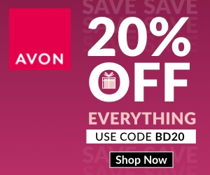 save 20% avon sale