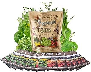 12 Culinary Herb Seeds Assortment - -Image; Amazon Garden Essentials Must Haves For Every Gardener https://www.charlenegardiner.com 