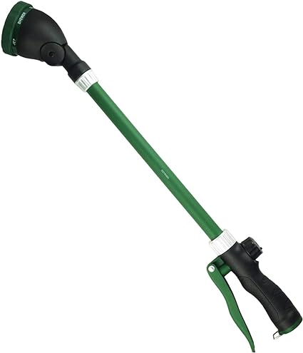 21 Inch Watering Wand with Pivoting Head, Adjustable Water Sprayer Wand  -Image; Amazon Garden Essentials Must Haves For Every Gardener https://www.charlenegardiner.com