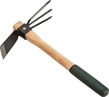 Hoe and Cultivator Hand Tiller - Carbon Steel Blade  -Image; Amazon Garden Essentials Must Haves For Every Gardener https://www.charlenegardiner.com 