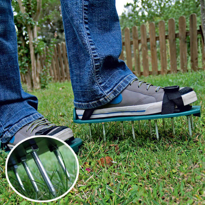 Walk-N-Grow Lawn Aerators. Mounteen Article. Use These Special Tools To Keep You Inspired When Farming. www.charlenegardiner.com