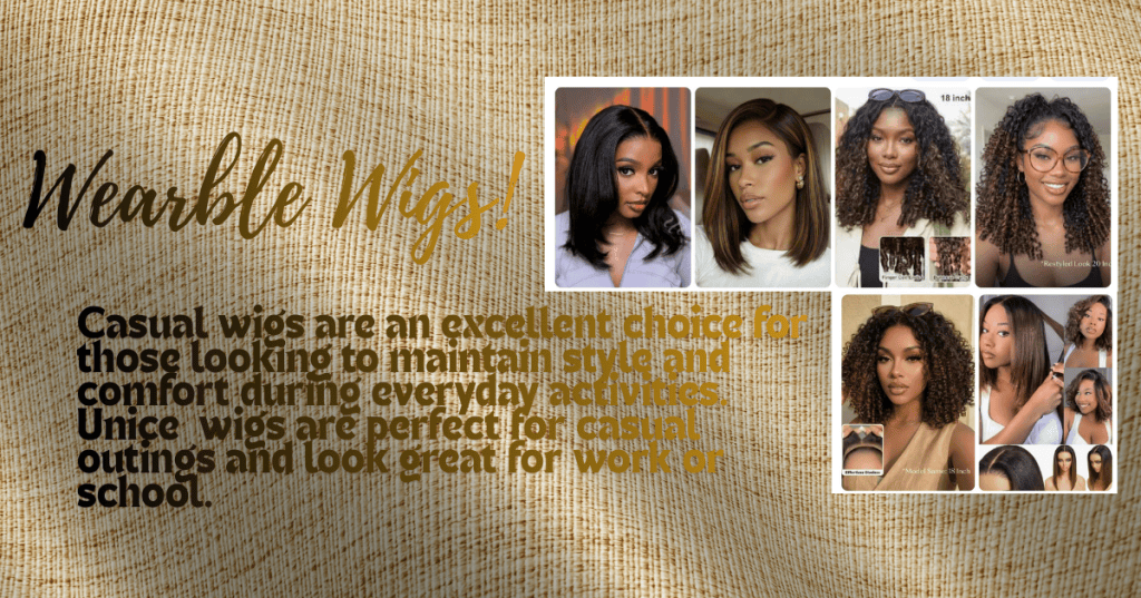 Wearable Spring Wigs  