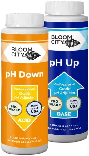 pH up and down